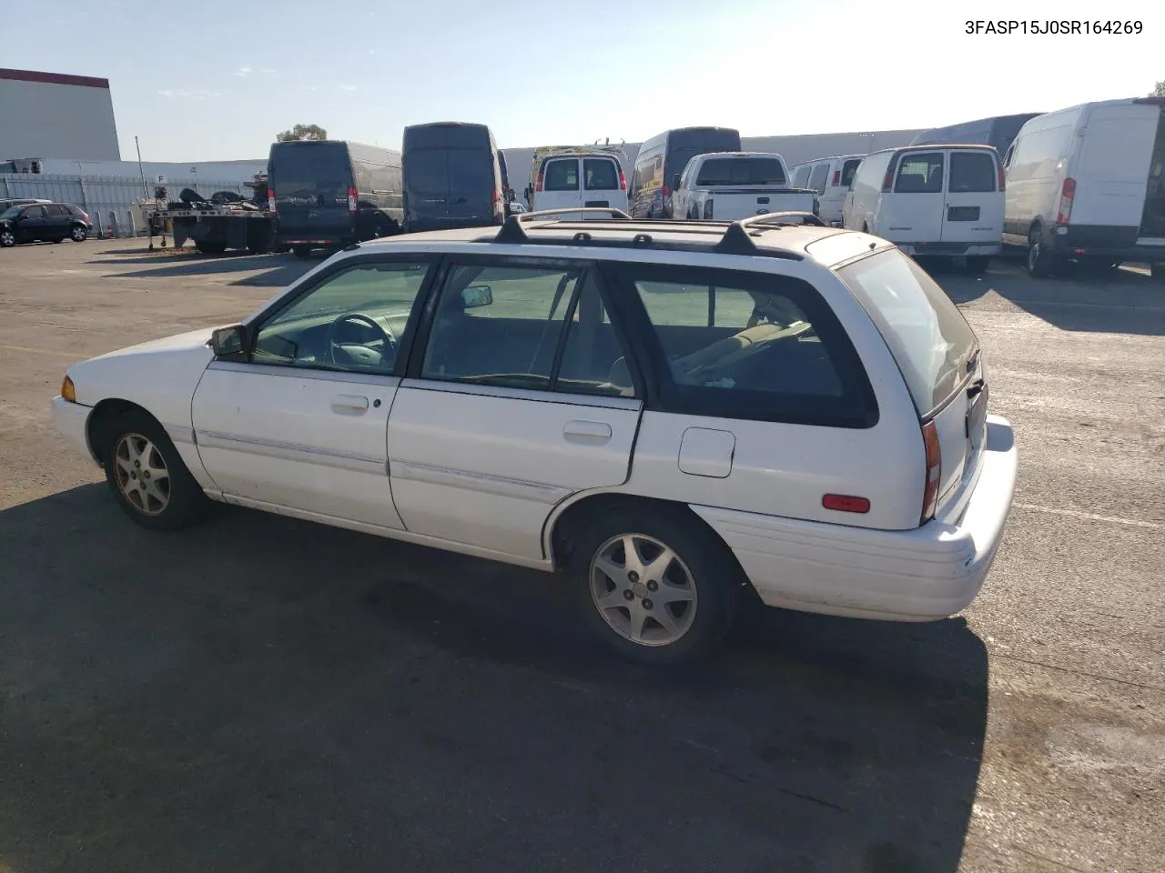 1995 Ford Escort Lx VIN: 3FASP15J0SR164269 Lot: 75297324