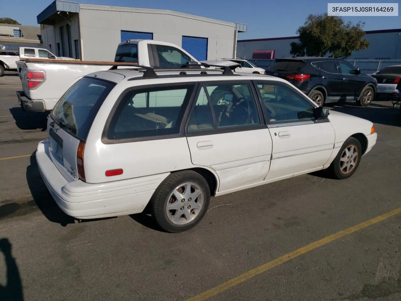 1995 Ford Escort Lx VIN: 3FASP15J0SR164269 Lot: 75297324