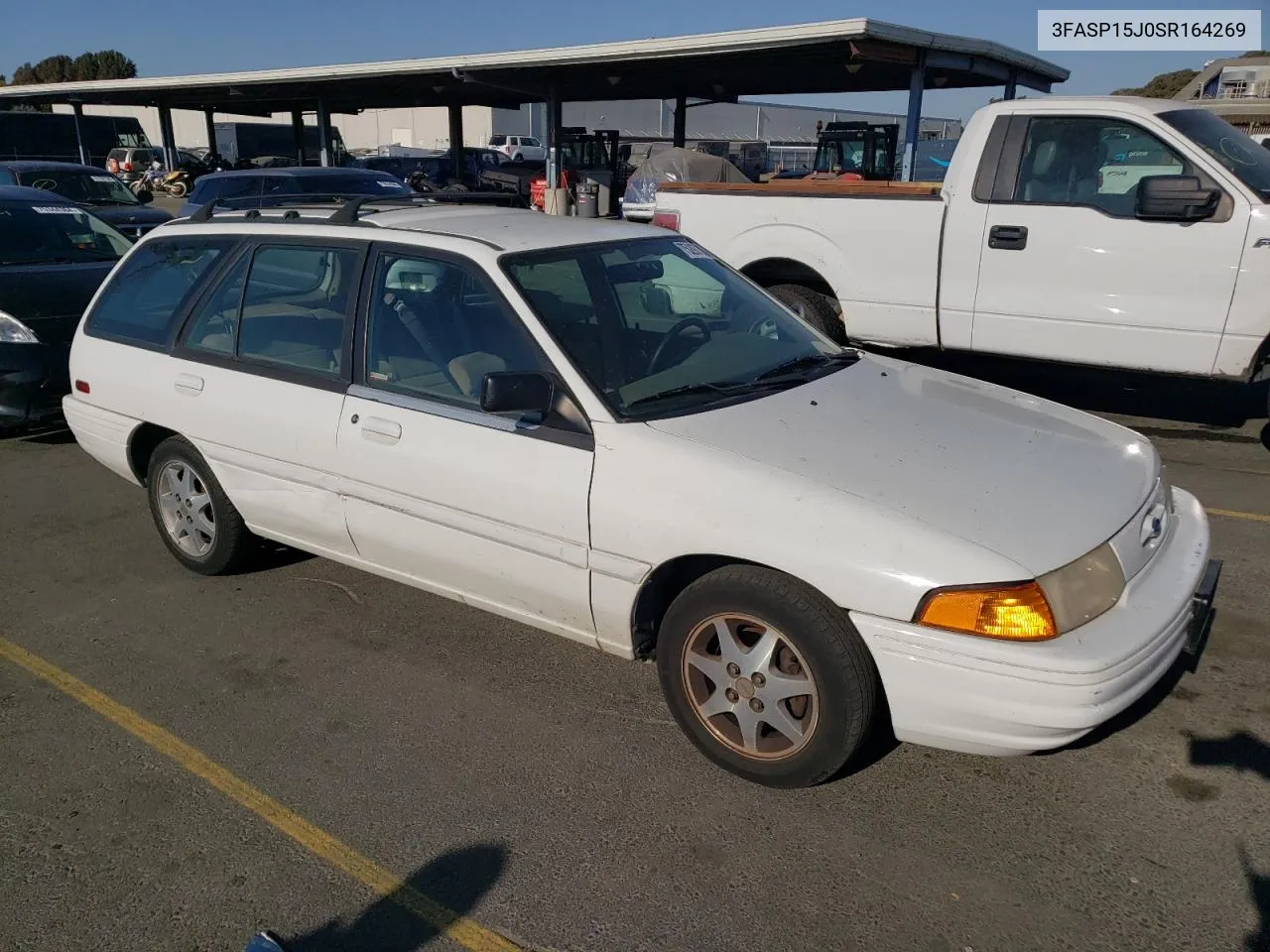 1995 Ford Escort Lx VIN: 3FASP15J0SR164269 Lot: 75297324