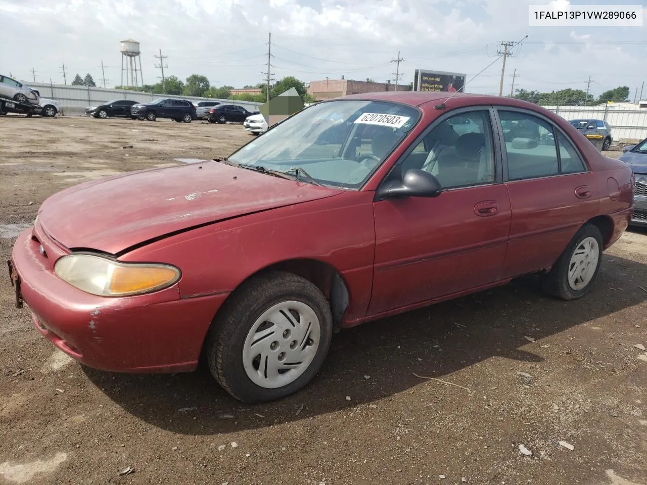 1997 Ford Escort Lx VIN: 1FALP13P1VW289066 Lot: 40841824