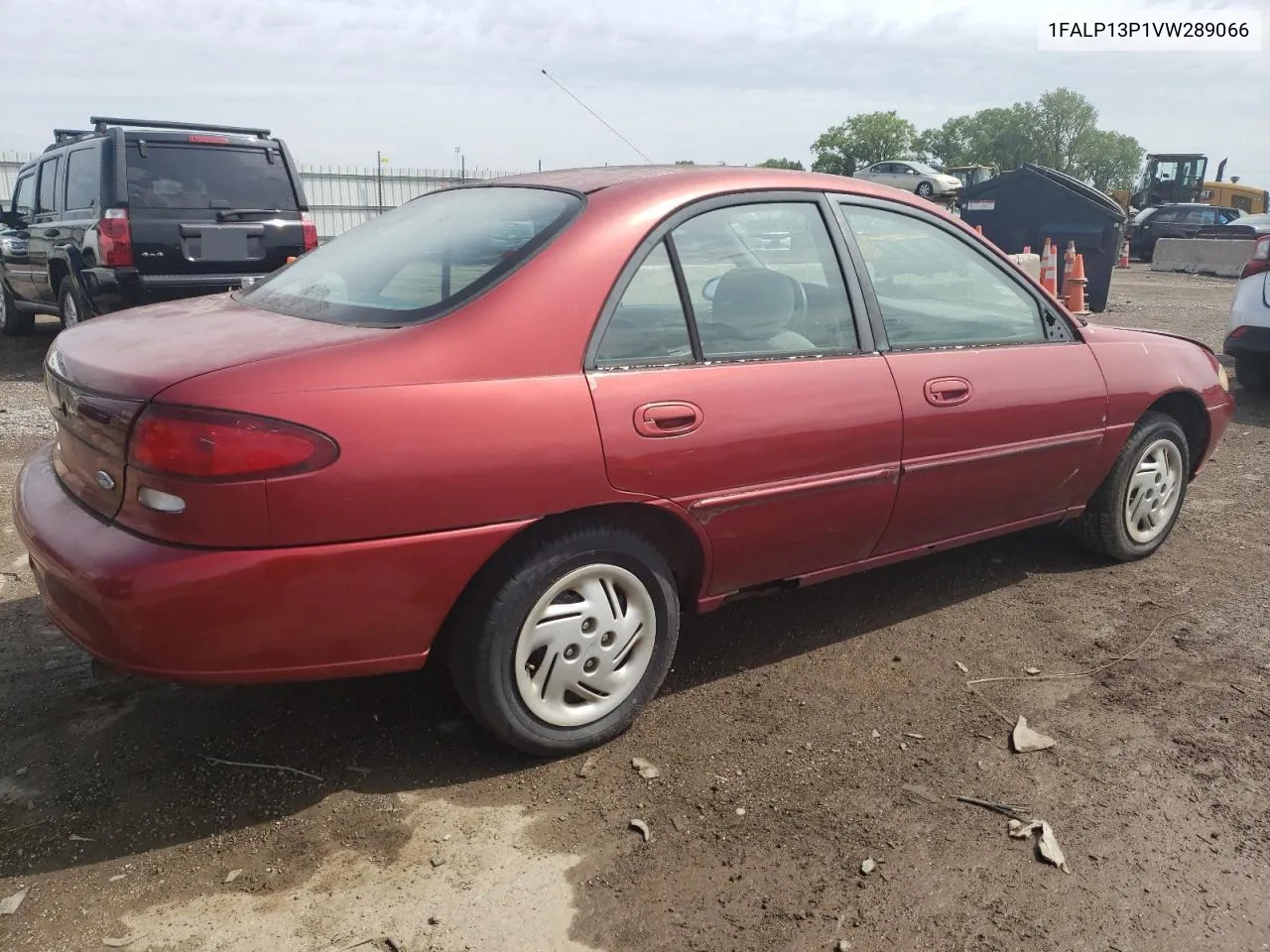 1997 Ford Escort Lx VIN: 1FALP13P1VW289066 Lot: 40841824