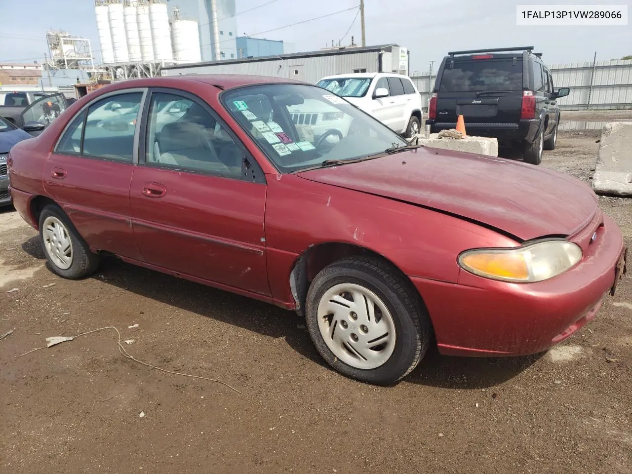 1997 Ford Escort Lx VIN: 1FALP13P1VW289066 Lot: 40841824