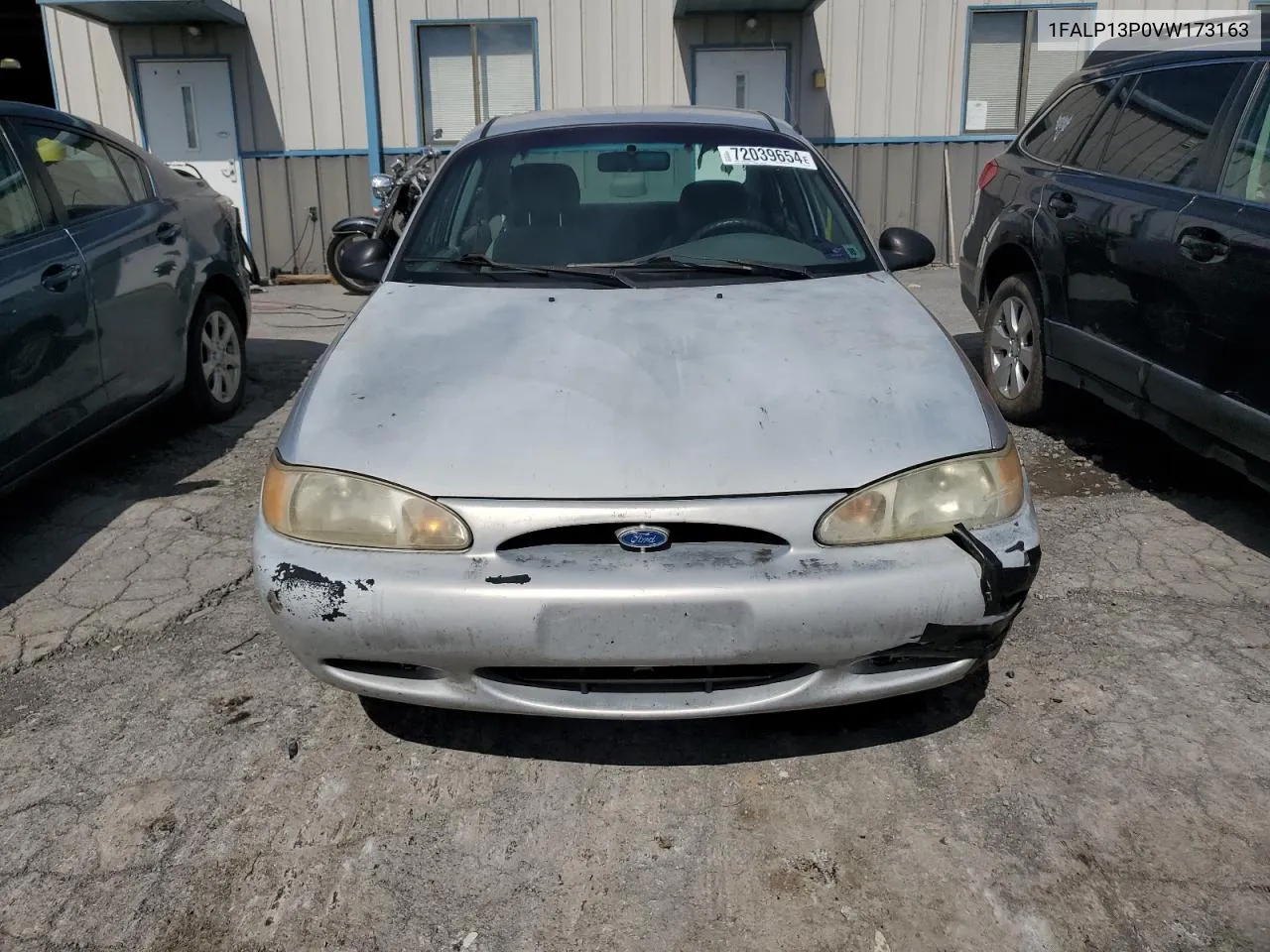 1997 Ford Escort Lx VIN: 1FALP13P0VW173163 Lot: 72039654