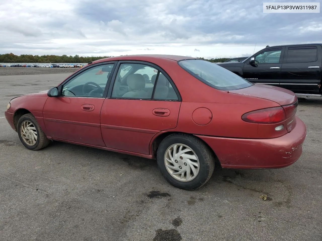 1997 Ford Escort Lx VIN: 1FALP13P3VW311987 Lot: 73134154