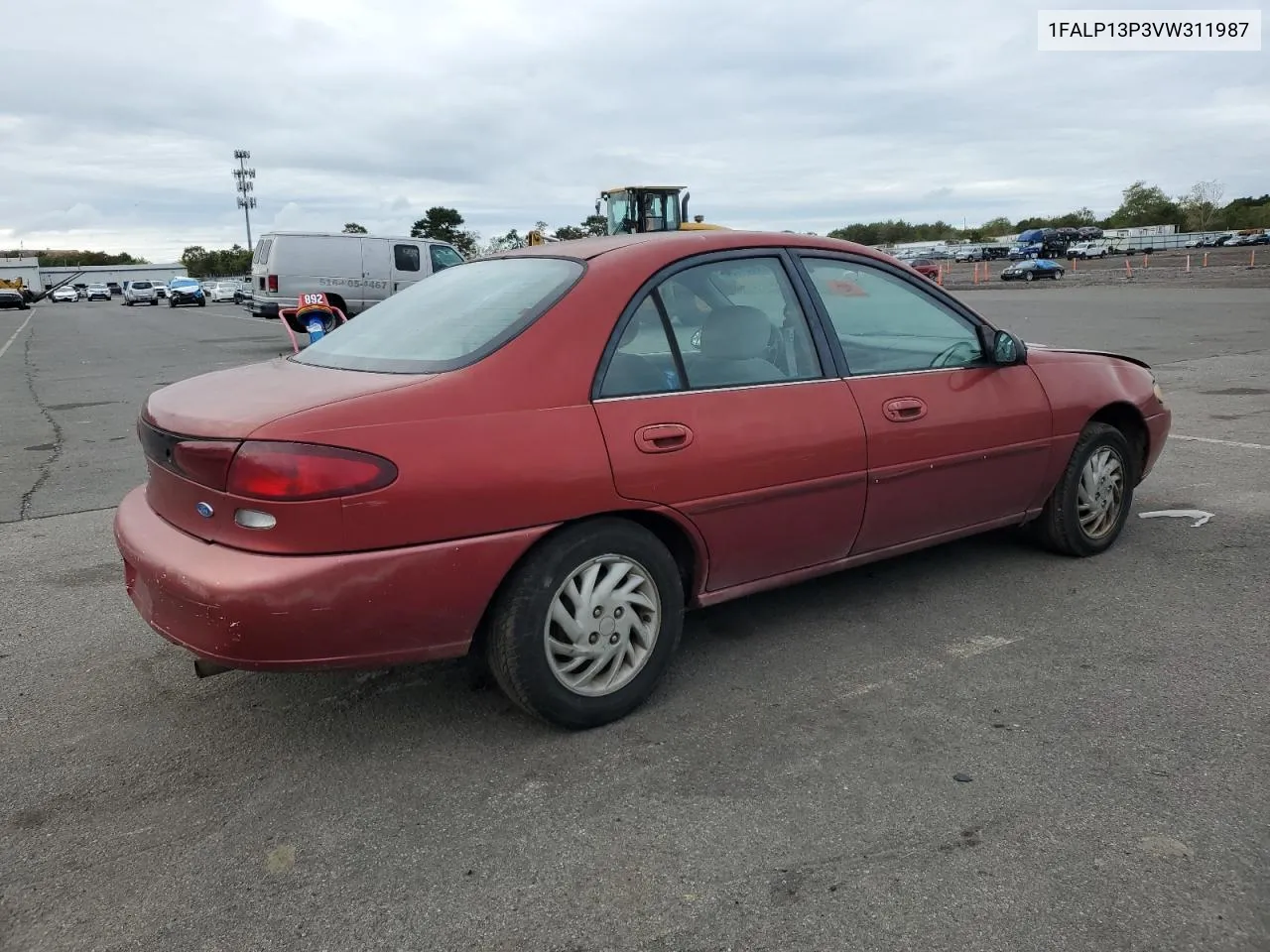 1997 Ford Escort Lx VIN: 1FALP13P3VW311987 Lot: 73134154