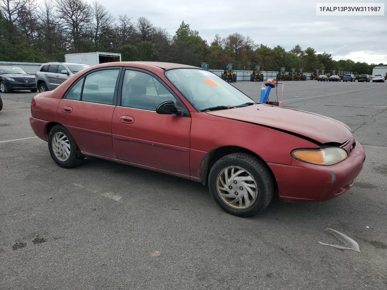 1997 Ford Escort Lx VIN: 1FALP13P3VW311987 Lot: 73134154