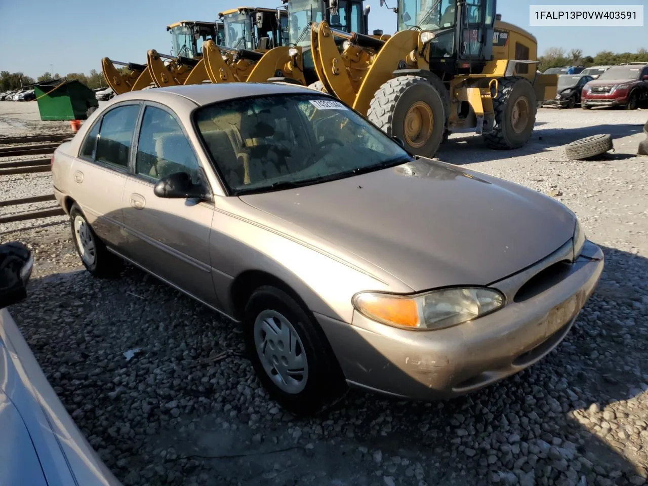 1997 Ford Escort Lx VIN: 1FALP13P0VW403591 Lot: 74321544