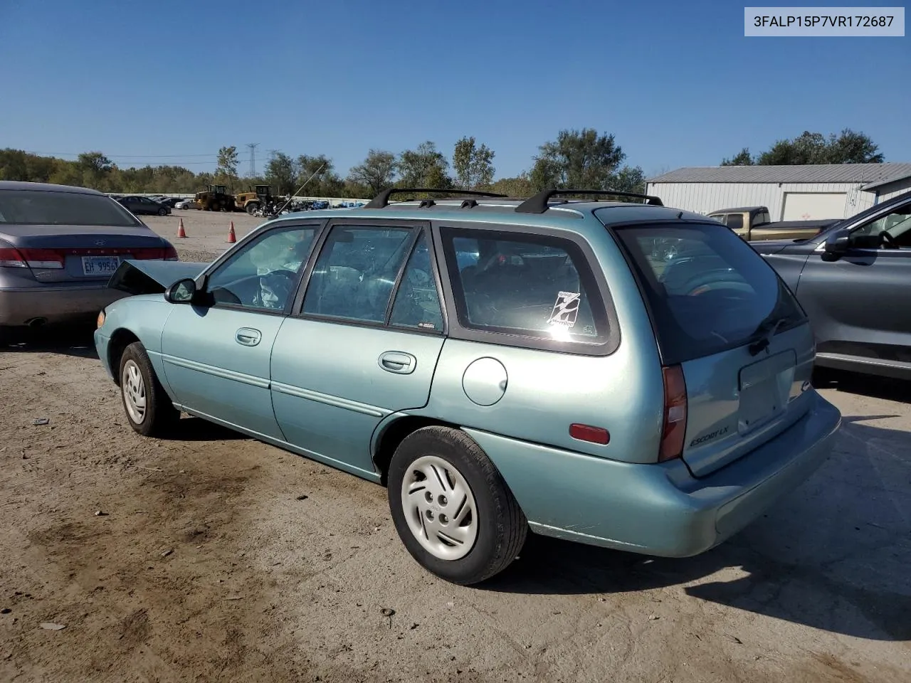 1997 Ford Escort Lx VIN: 3FALP15P7VR172687 Lot: 74506914