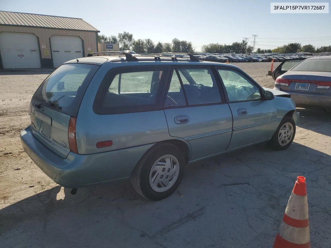 1997 Ford Escort Lx VIN: 3FALP15P7VR172687 Lot: 74506914