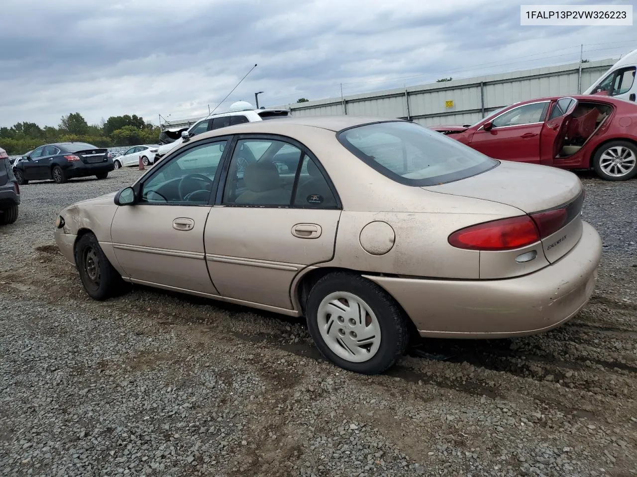 1997 Ford Escort Lx VIN: 1FALP13P2VW326223 Lot: 74509294