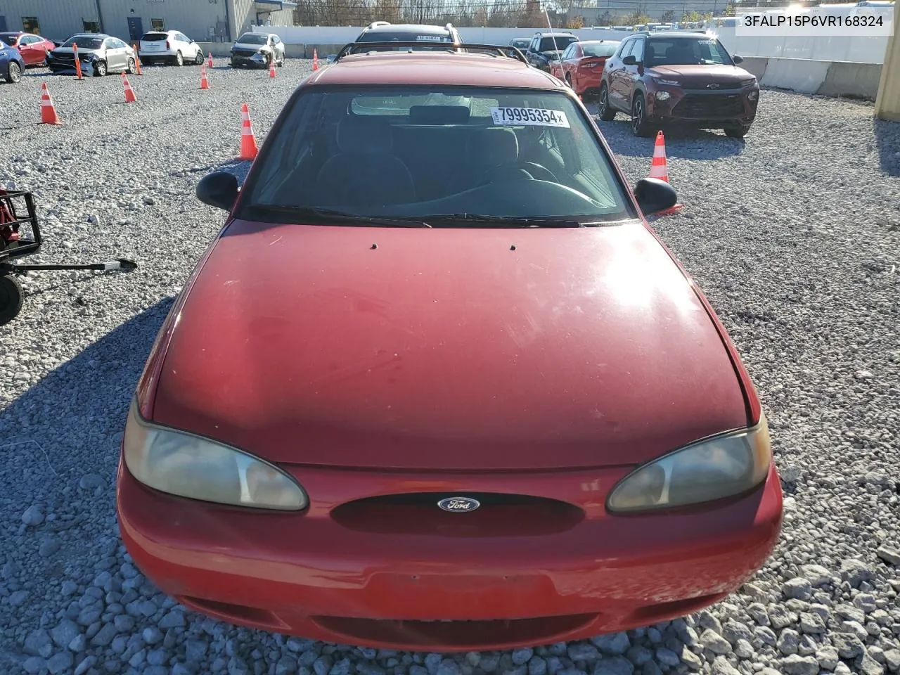 1997 Ford Escort Lx VIN: 3FALP15P6VR168324 Lot: 79995354