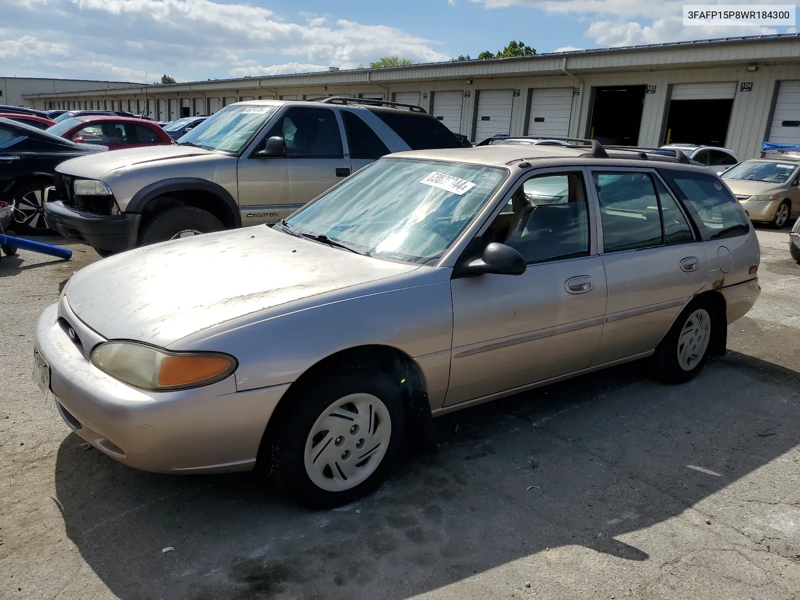 1998 Ford Escort Se VIN: 3FAFP15P8WR184300 Lot: 68028344