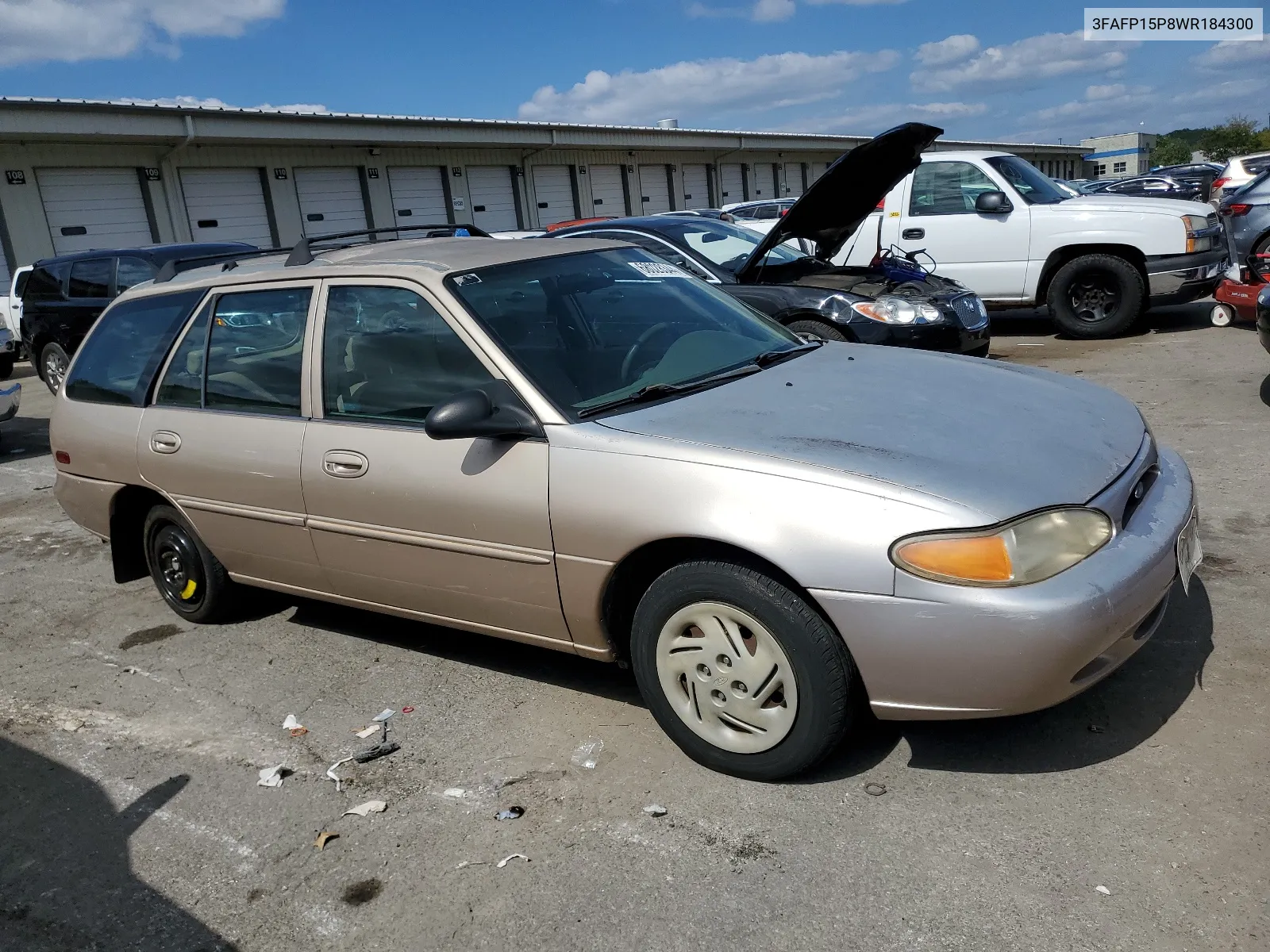 1998 Ford Escort Se VIN: 3FAFP15P8WR184300 Lot: 68028344