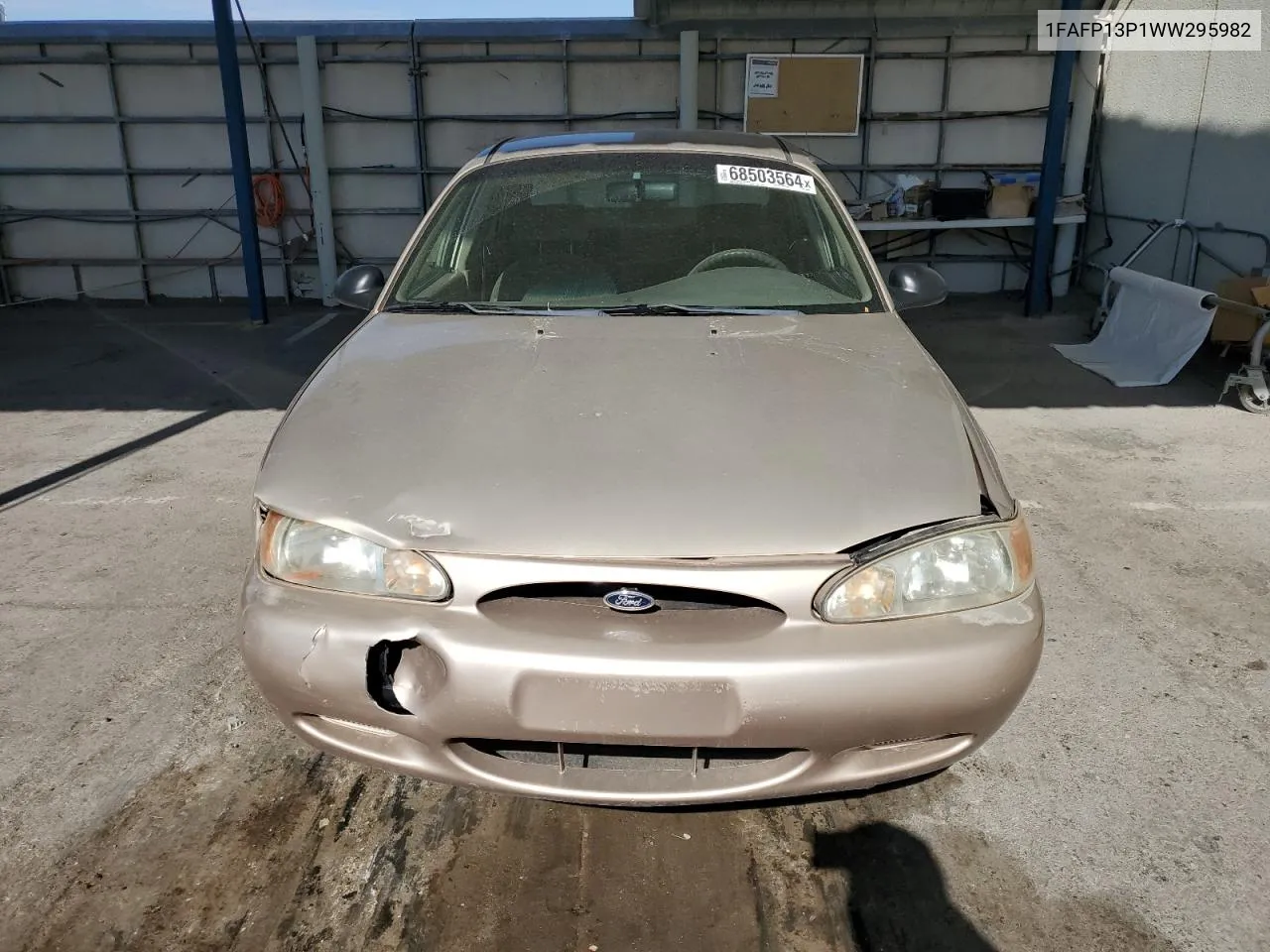 1998 Ford Escort Se VIN: 1FAFP13P1WW295982 Lot: 68503564