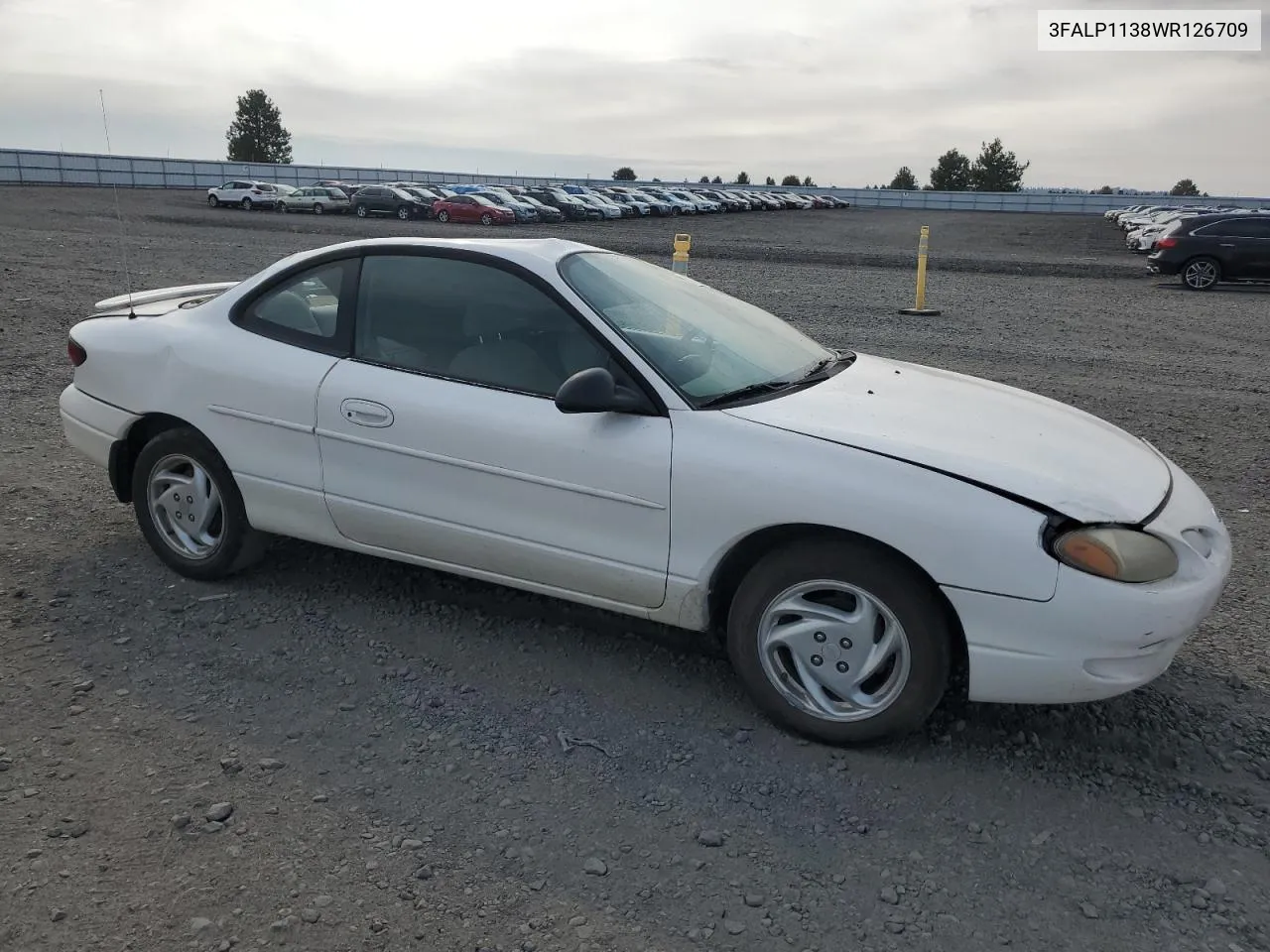 1998 Ford Escort Zx2 VIN: 3FALP1138WR126709 Lot: 69271634