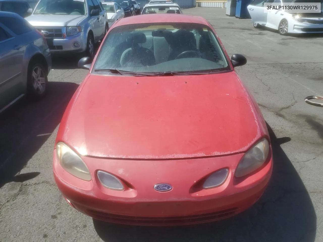 1998 Ford Escort Zx2 VIN: 3FALP1130WR129975 Lot: 70143914