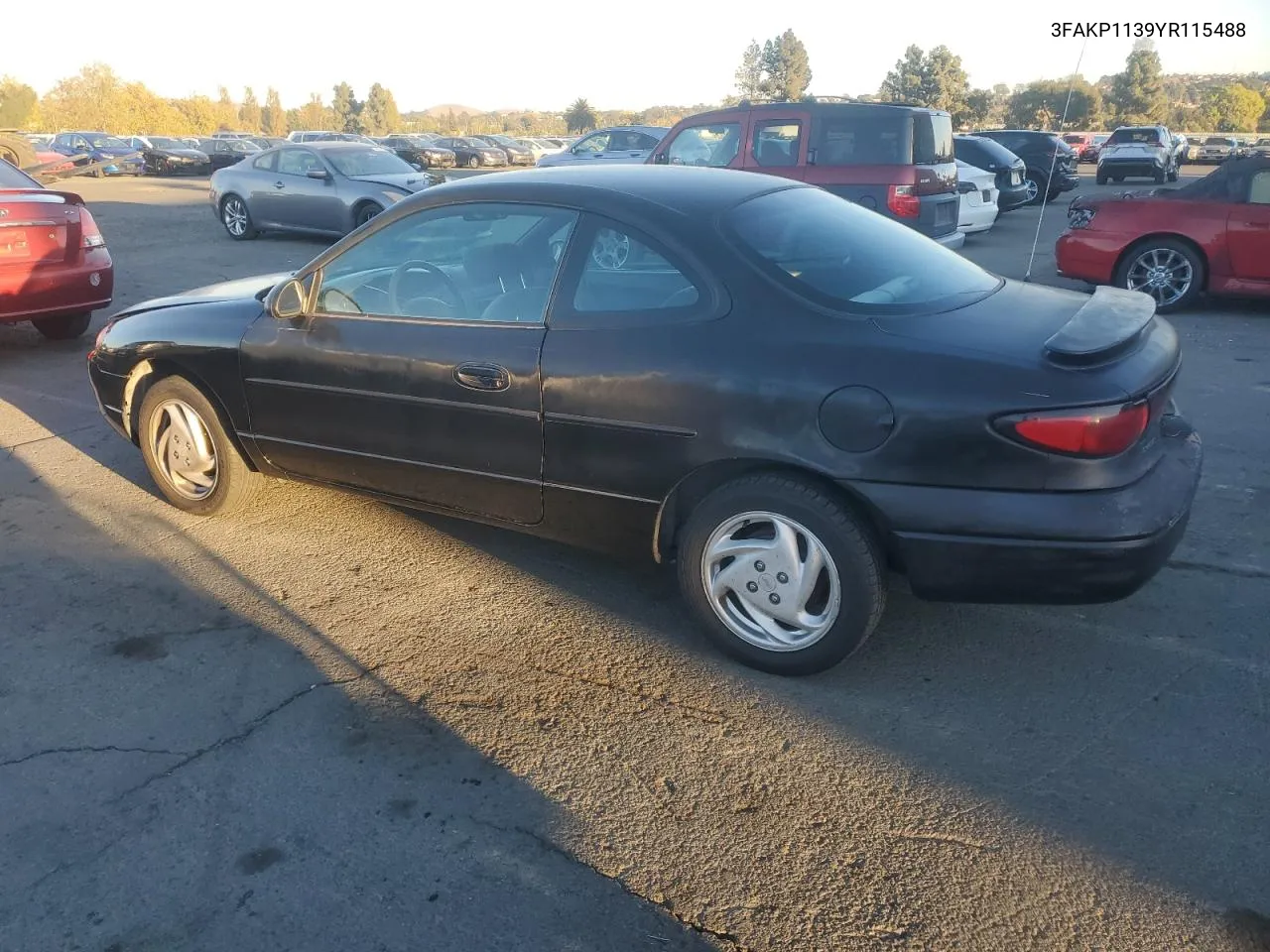 2000 Ford Escort Zx2 VIN: 3FAKP1139YR115488 Lot: 79856384