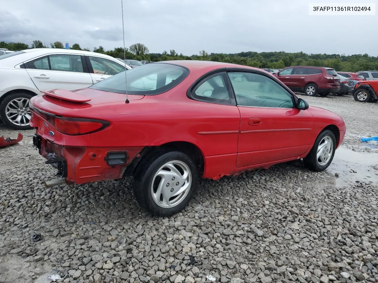 2001 Ford Escort Zx2 VIN: 3FAFP11361R102494 Lot: 73123274