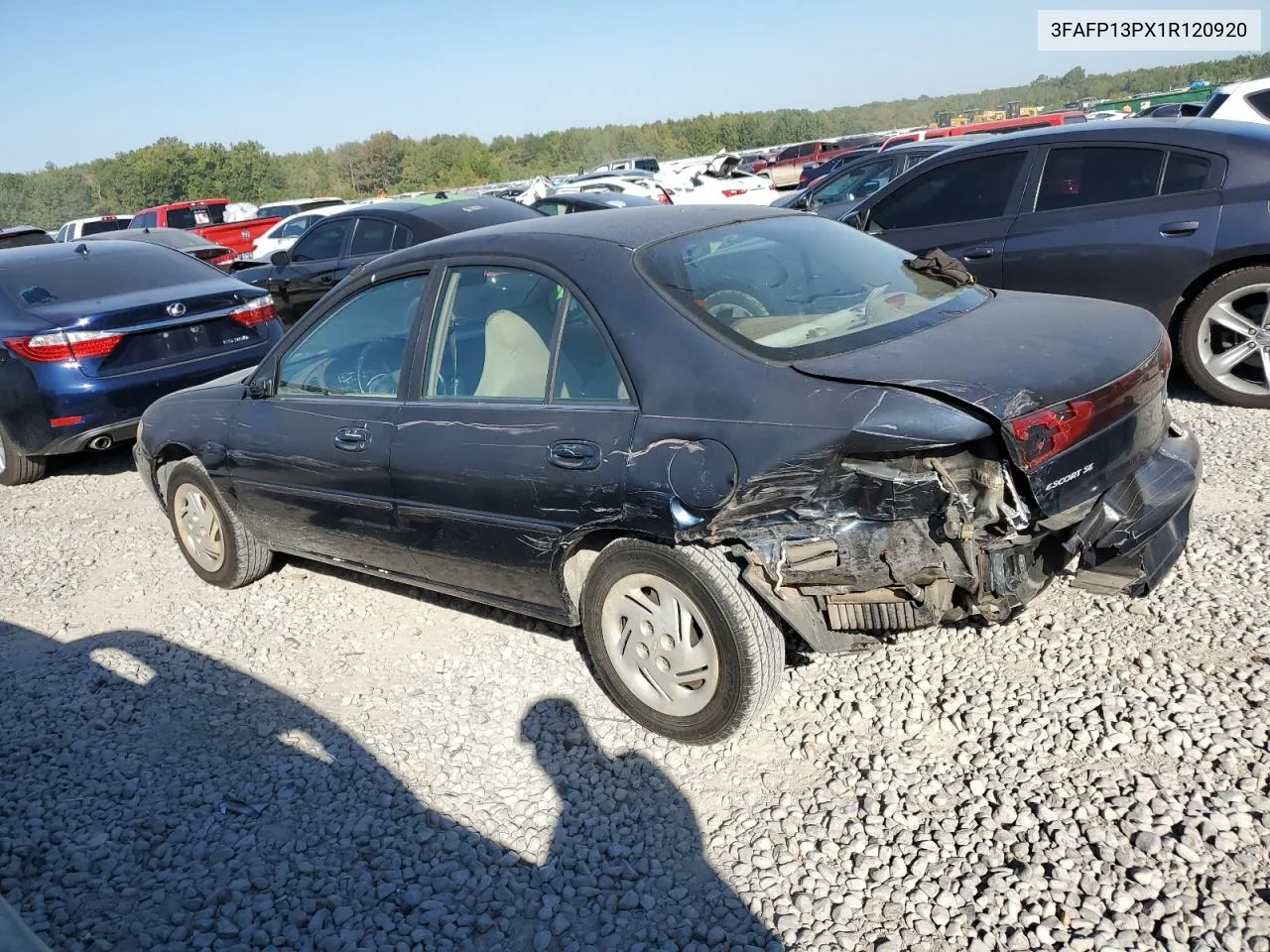 2001 Ford Escort VIN: 3FAFP13PX1R120920 Lot: 75643024