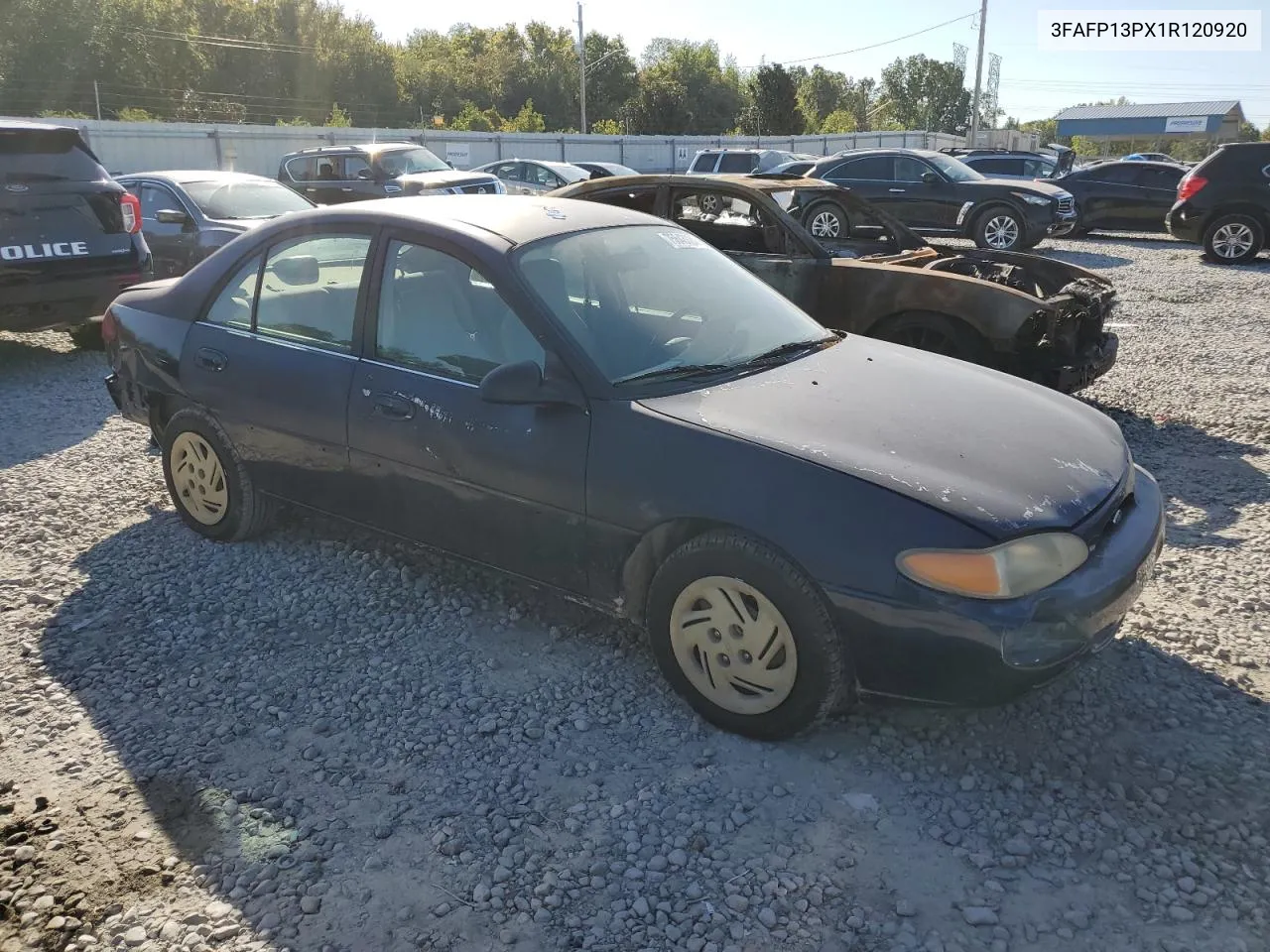 2001 Ford Escort VIN: 3FAFP13PX1R120920 Lot: 75643024