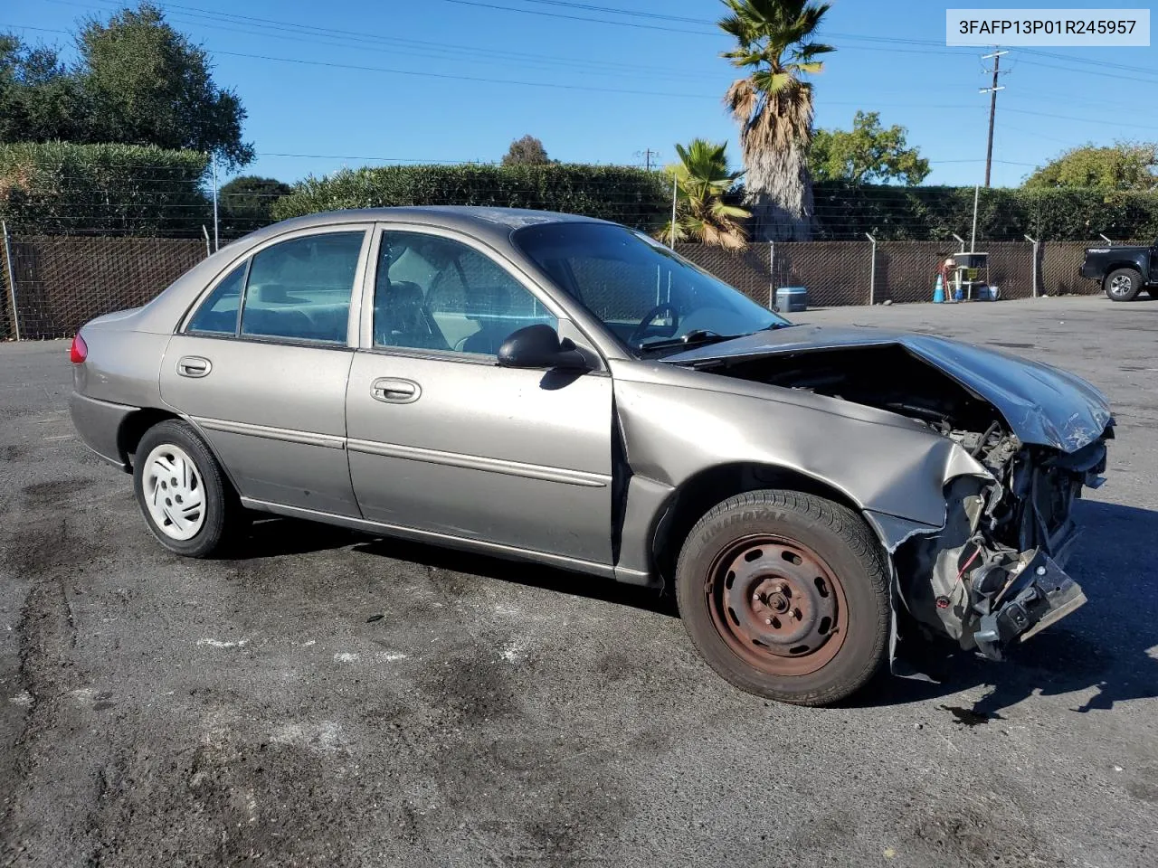 2001 Ford Escort VIN: 3FAFP13P01R245957 Lot: 78898844