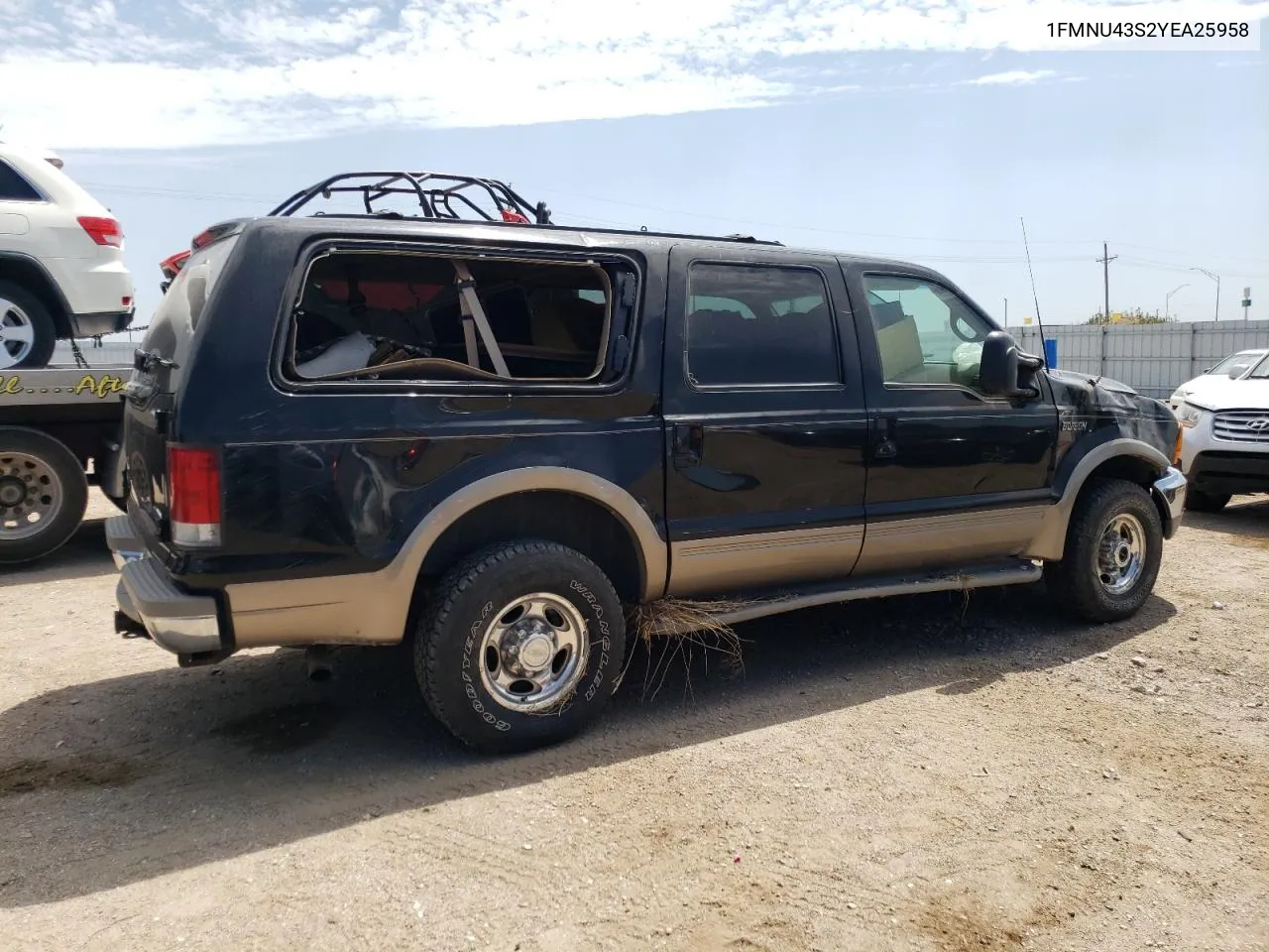 2000 Ford Excursion Limited VIN: 1FMNU43S2YEA25958 Lot: 63176824