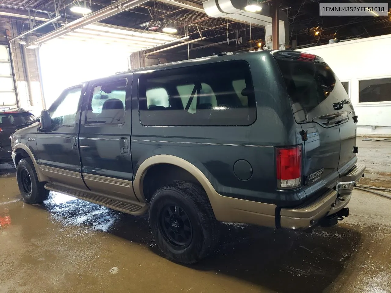 2000 Ford Excursion Limited VIN: 1FMNU43S2YEE51018 Lot: 72843894