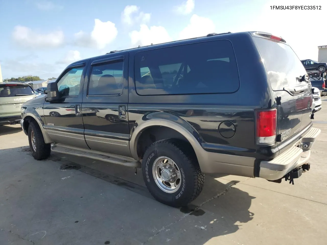 2000 Ford Excursion Limited VIN: 1FMSU43F8YEC33512 Lot: 74472344