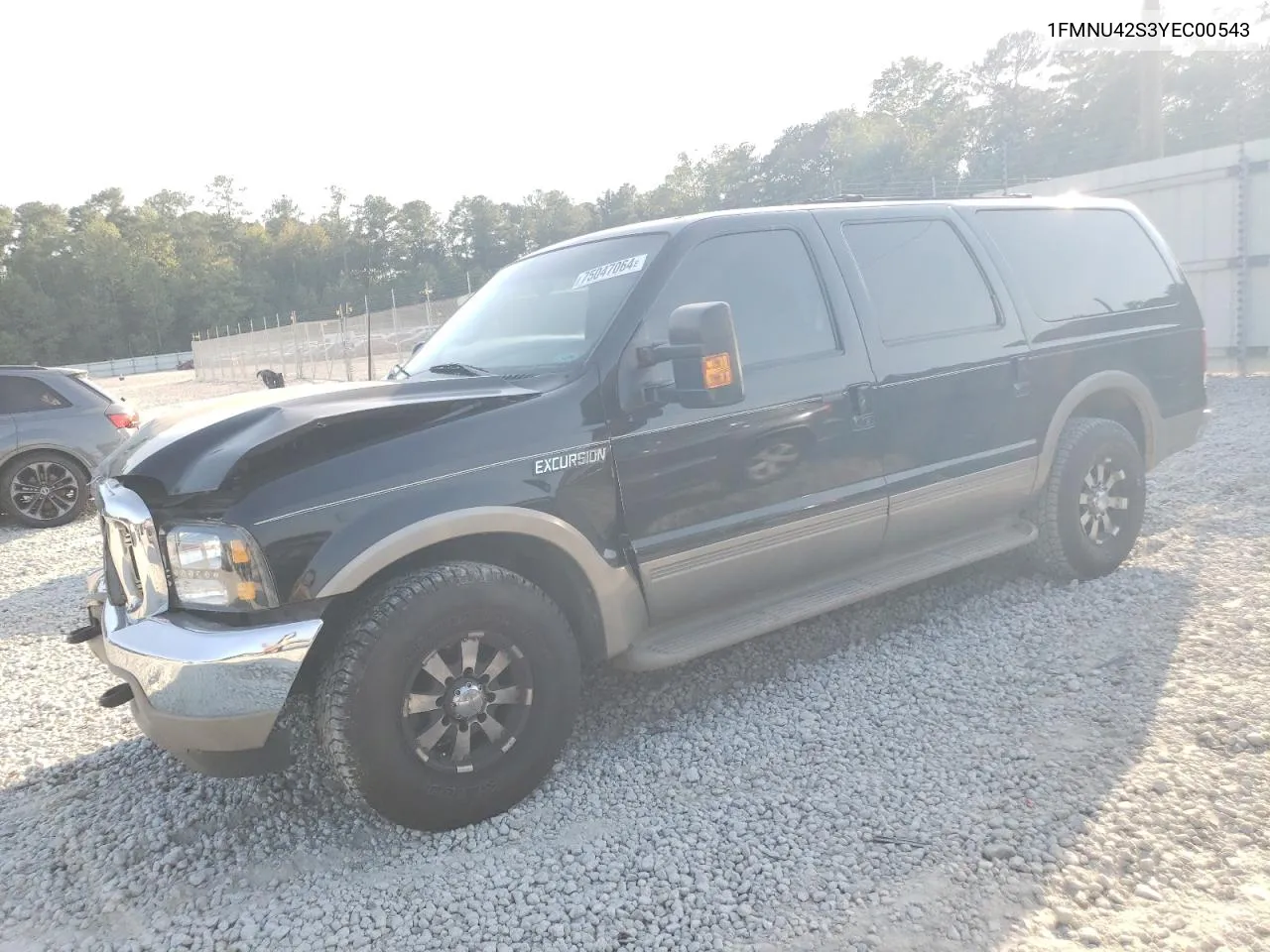 2000 Ford Excursion Limited VIN: 1FMNU42S3YEC00543 Lot: 75047064