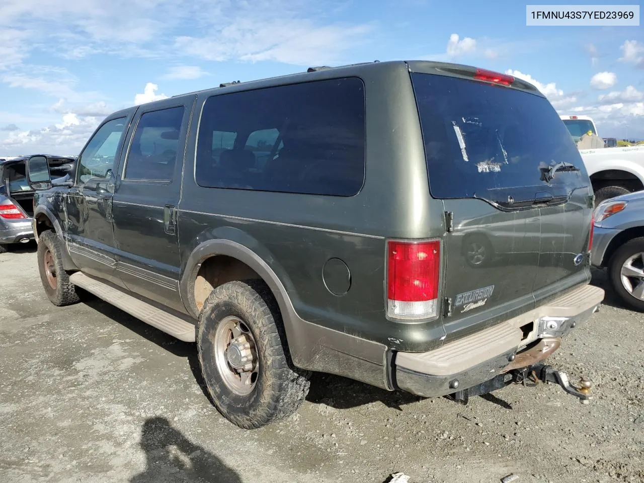 2000 Ford Excursion Limited VIN: 1FMNU43S7YED23969 Lot: 80370514