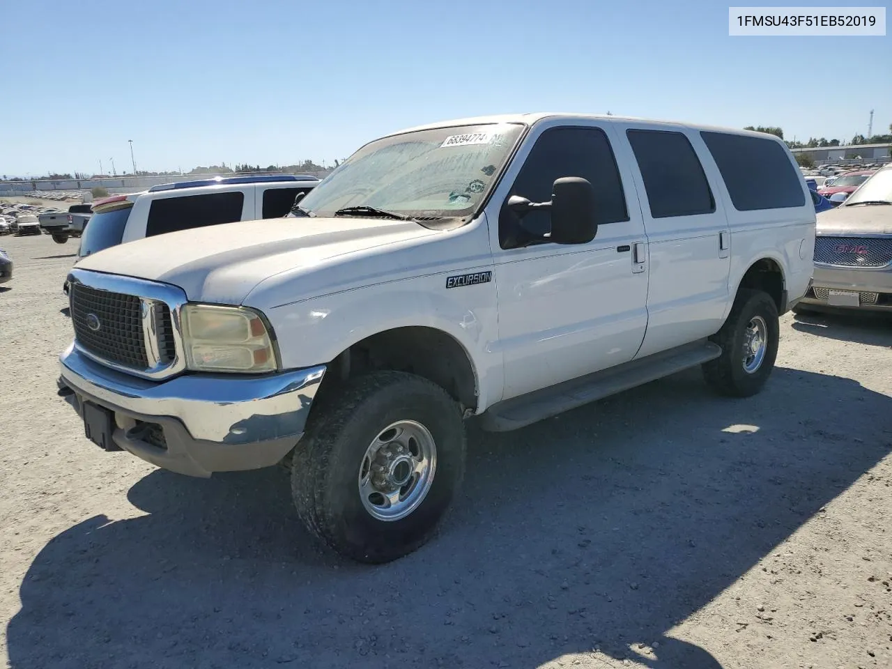 1FMSU43F51EB52019 2001 Ford Excursion Limited