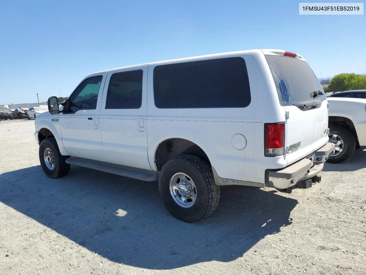 1FMSU43F51EB52019 2001 Ford Excursion Limited