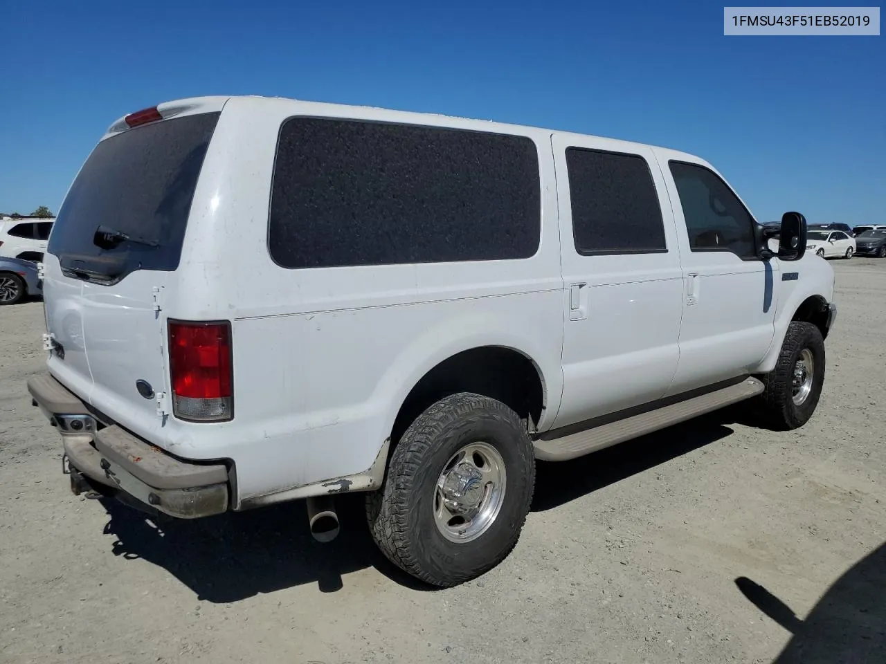 2001 Ford Excursion Limited VIN: 1FMSU43F51EB52019 Lot: 68394774