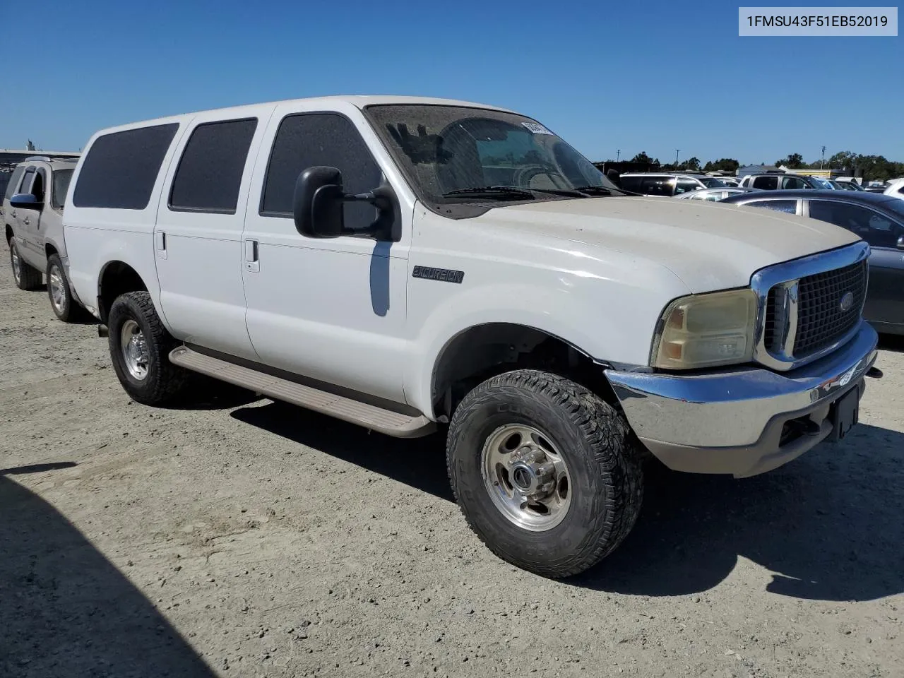 2001 Ford Excursion Limited VIN: 1FMSU43F51EB52019 Lot: 68394774