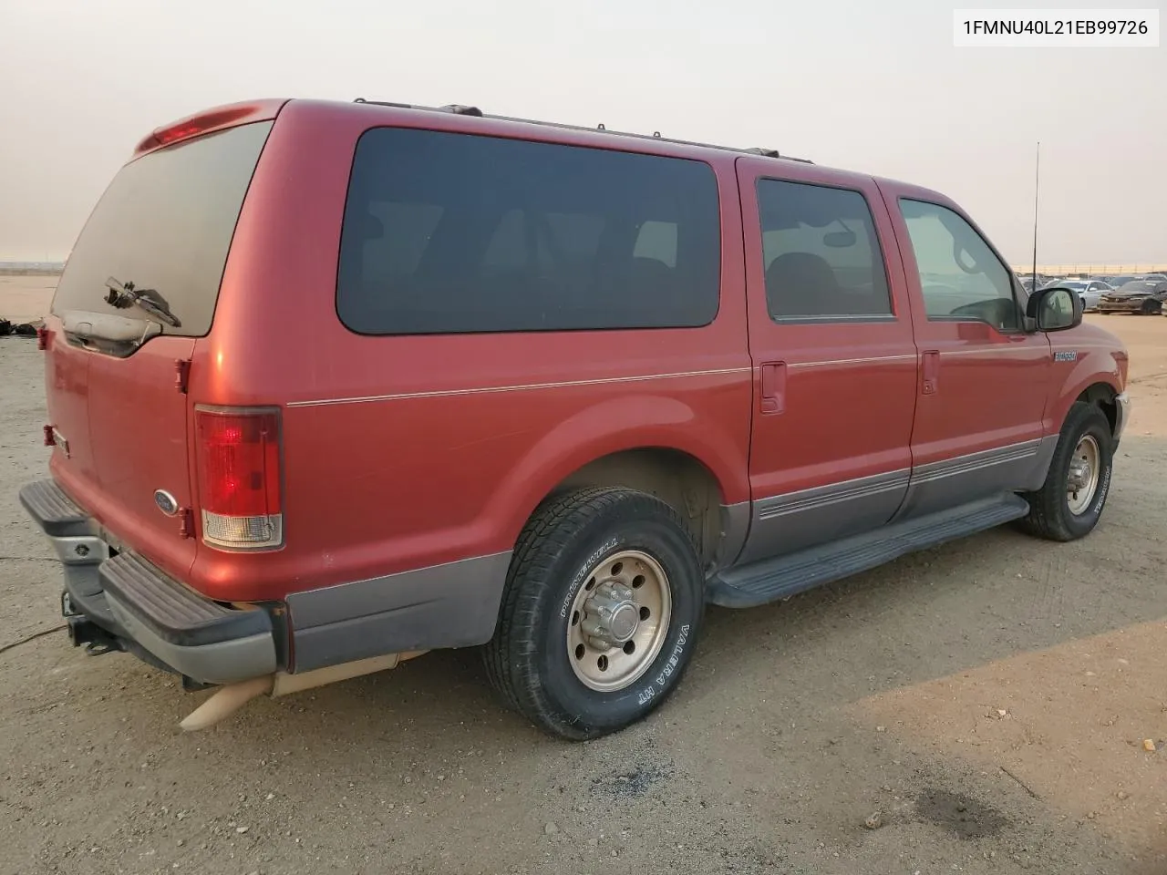 2001 Ford Excursion Xlt VIN: 1FMNU40L21EB99726 Lot: 71069764