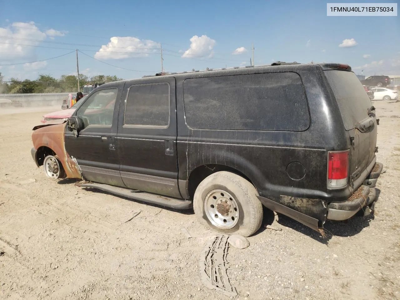 2001 Ford Excursion Xlt VIN: 1FMNU40L71EB75034 Lot: 73053834