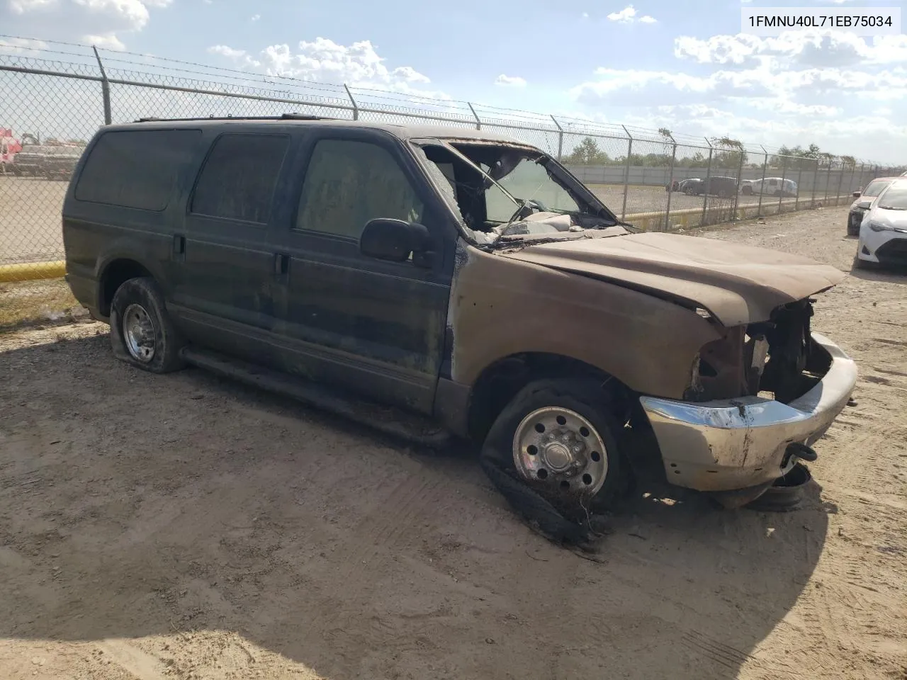 2001 Ford Excursion Xlt VIN: 1FMNU40L71EB75034 Lot: 73053834