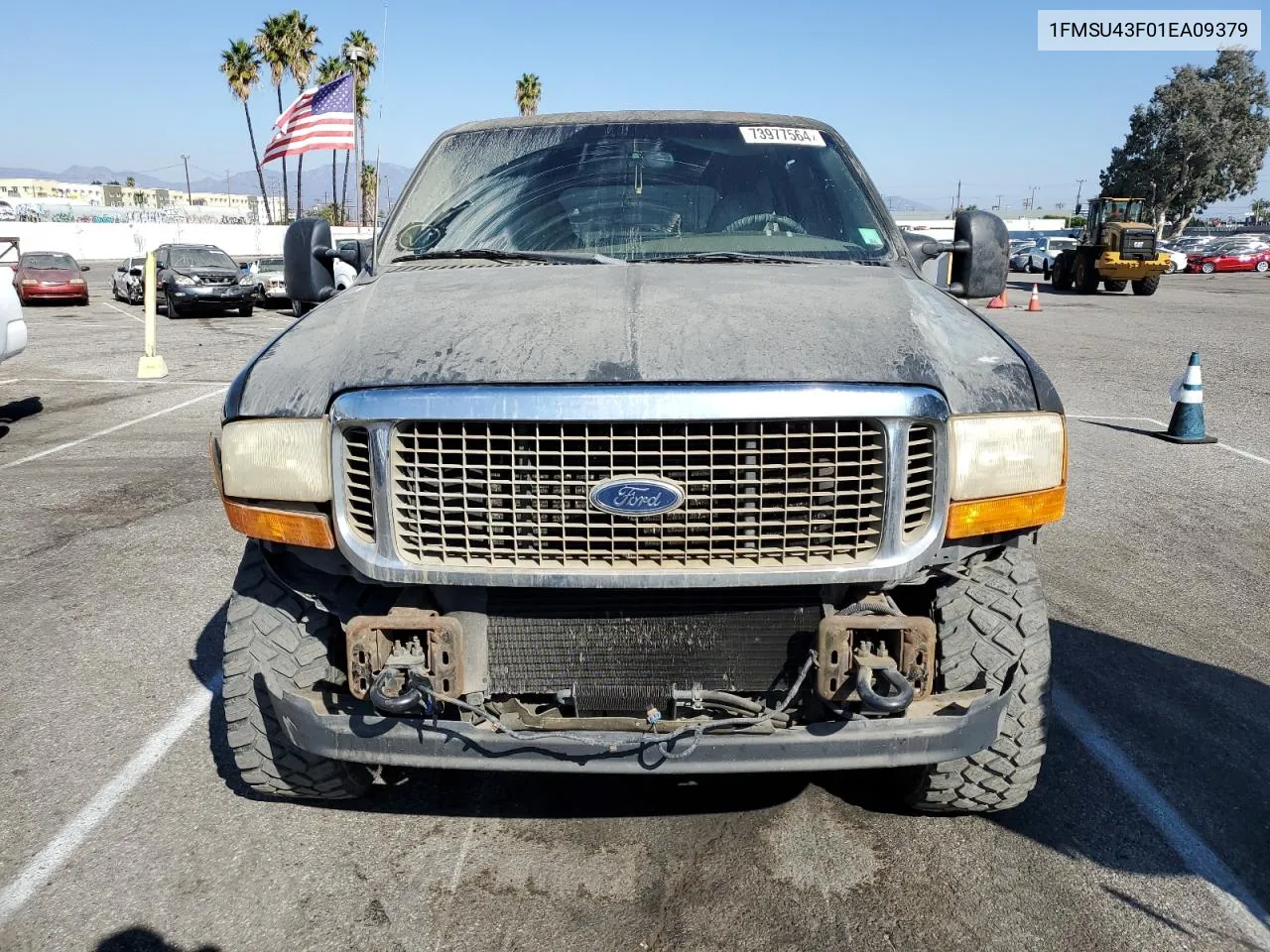 2001 Ford Excursion Limited VIN: 1FMSU43F01EA09379 Lot: 73977564