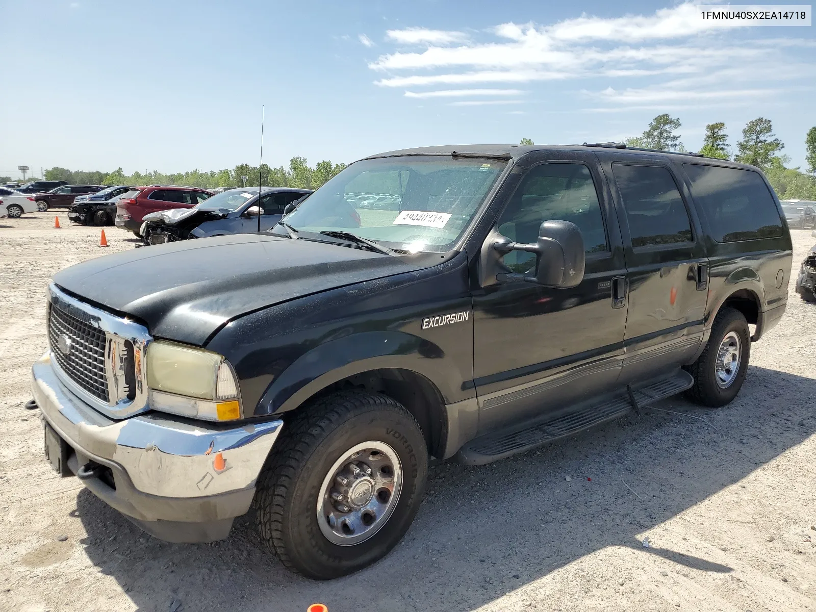 2002 Ford Excursion Xlt VIN: 1FMNU40SX2EA14718 Lot: 49440334