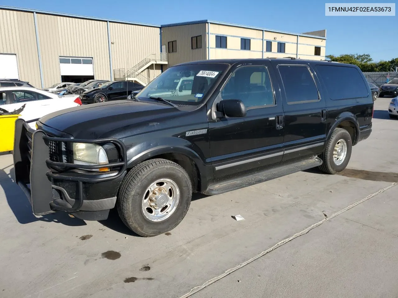 2002 Ford Excursion Limited VIN: 1FMNU42F02EA53673 Lot: 76614004