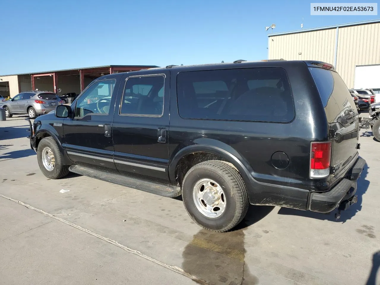 2002 Ford Excursion Limited VIN: 1FMNU42F02EA53673 Lot: 76614004