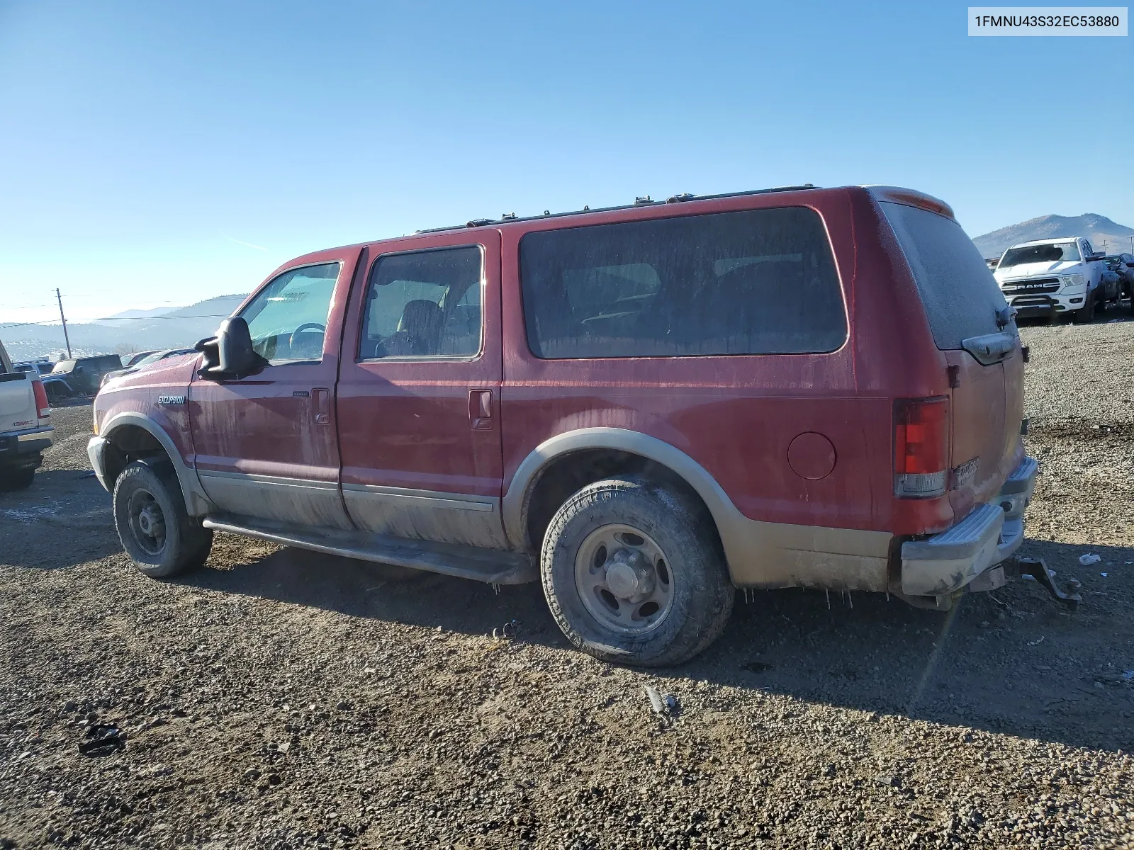 2002 Ford Excursion Limited VIN: 1FMNU43S32EC53880 Lot: 79093813