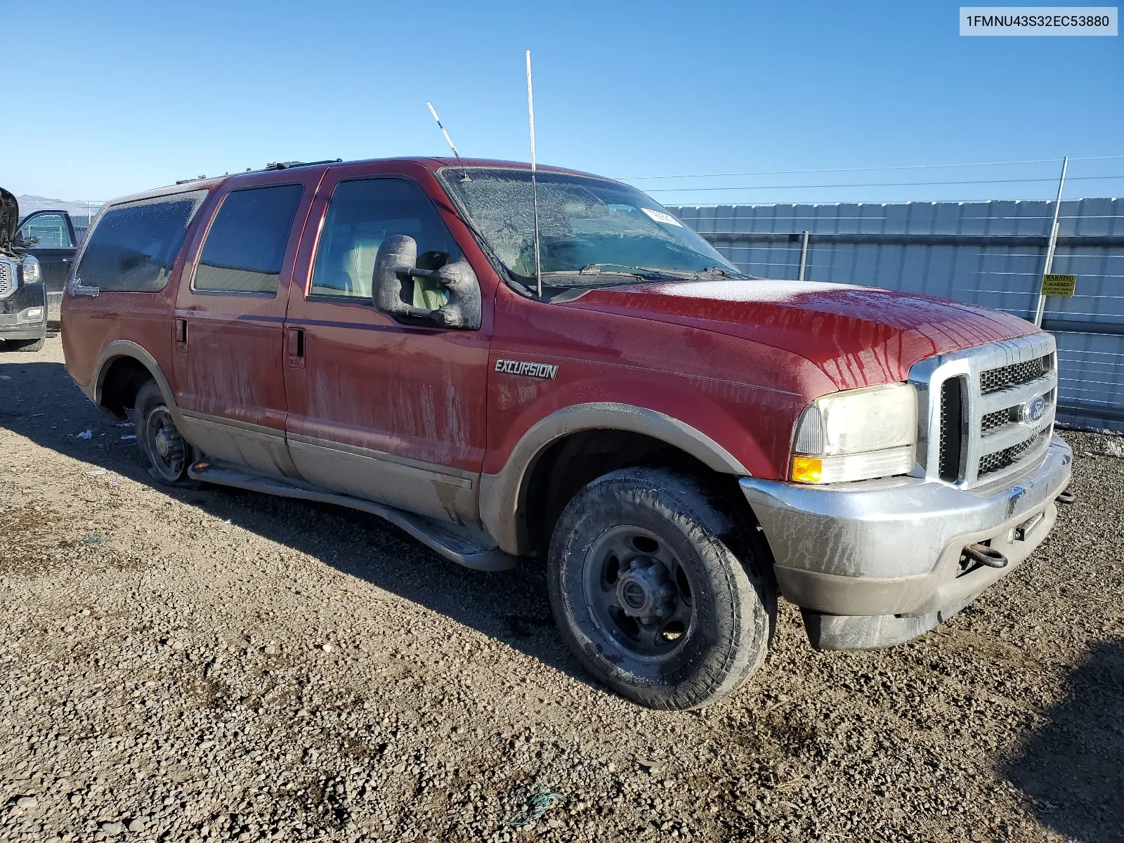 2002 Ford Excursion Limited VIN: 1FMNU43S32EC53880 Lot: 79093813