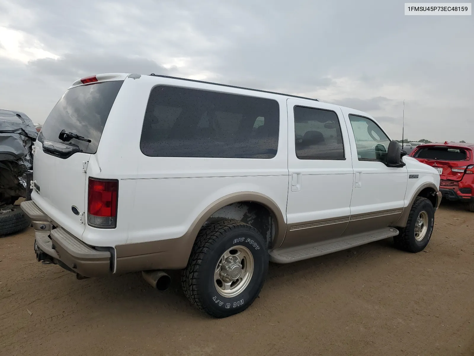 2003 Ford Excursion Eddie Bauer VIN: 1FMSU45P73EC48159 Lot: 59699814