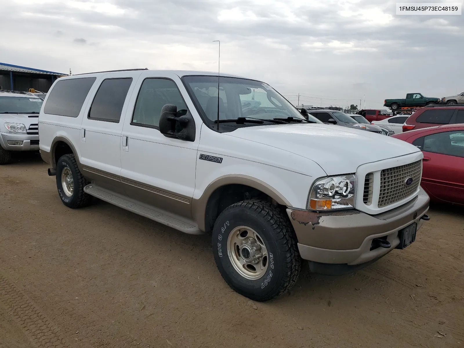 2003 Ford Excursion Eddie Bauer VIN: 1FMSU45P73EC48159 Lot: 59699814