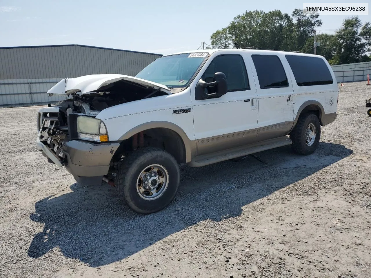 2003 Ford Excursion Eddie Bauer VIN: 1FMNU45SX3EC96238 Lot: 66727384