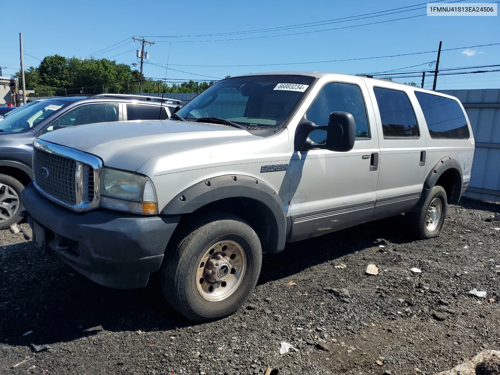 2003 Ford Excursion Xlt VIN: 1FMNU41S13EA24506 Lot: 66883234