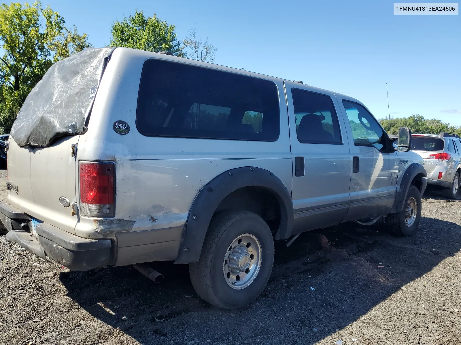 2003 Ford Excursion Xlt VIN: 1FMNU41S13EA24506 Lot: 66883234