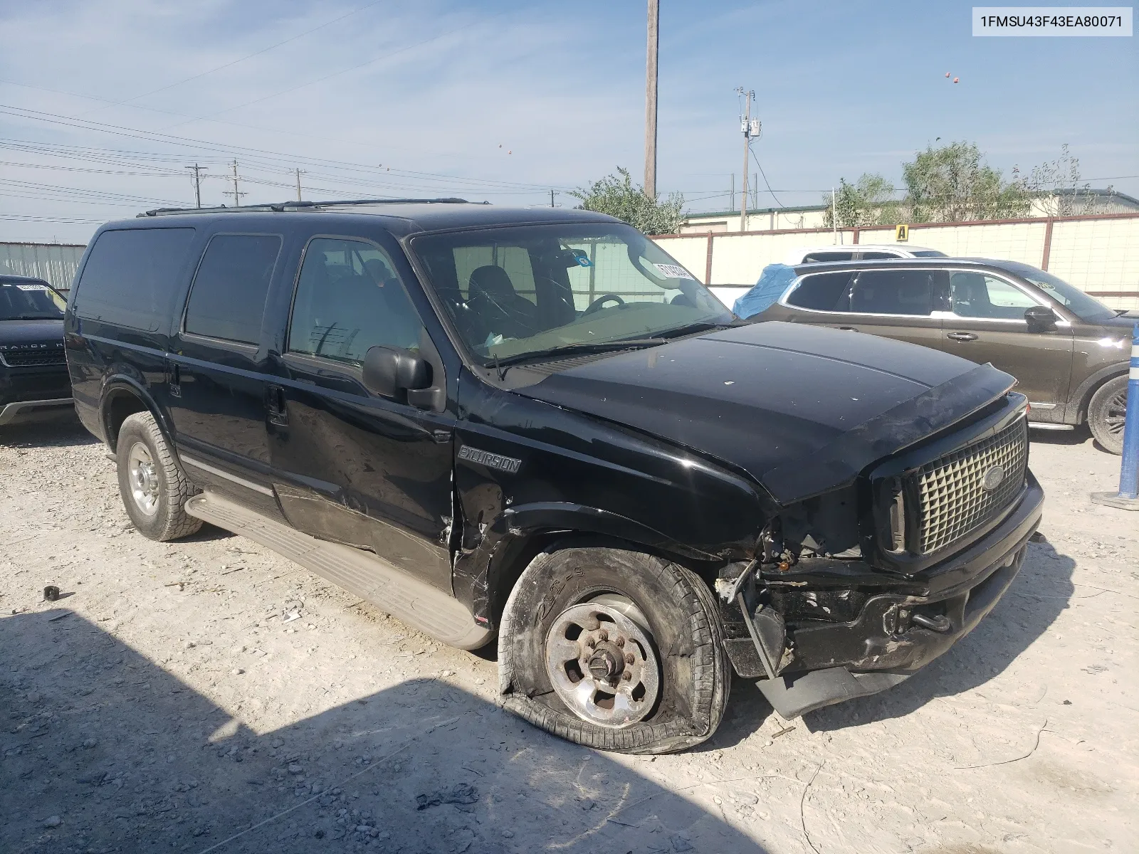 2003 Ford Excursion Limited VIN: 1FMSU43F43EA80071 Lot: 67142334