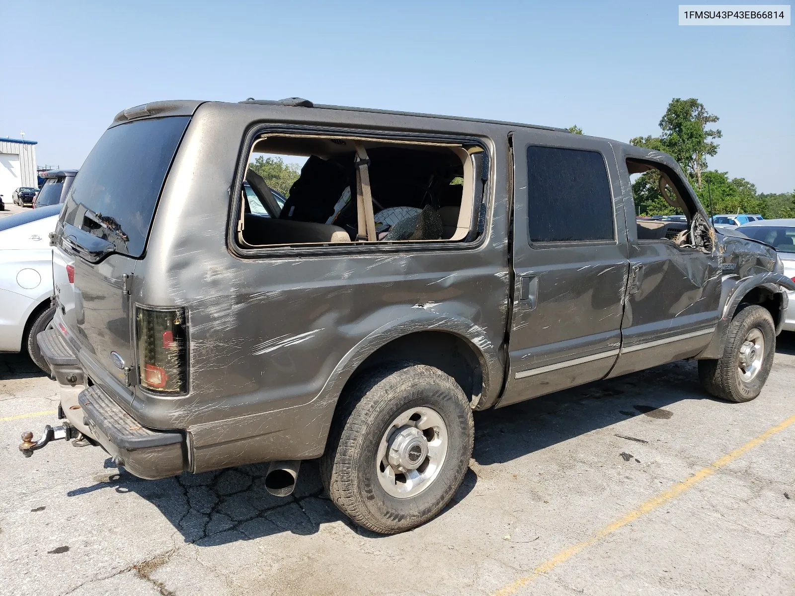 2003 Ford Excursion Limited VIN: 1FMSU43P43EB66814 Lot: 68919024